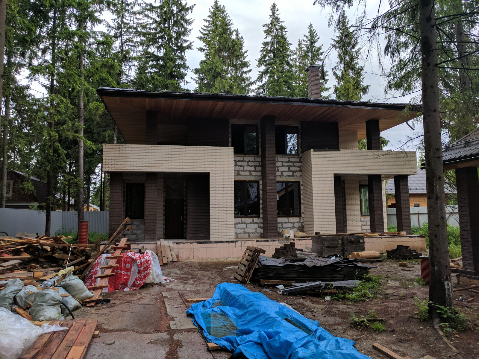 Проект коттеджа на 215м2