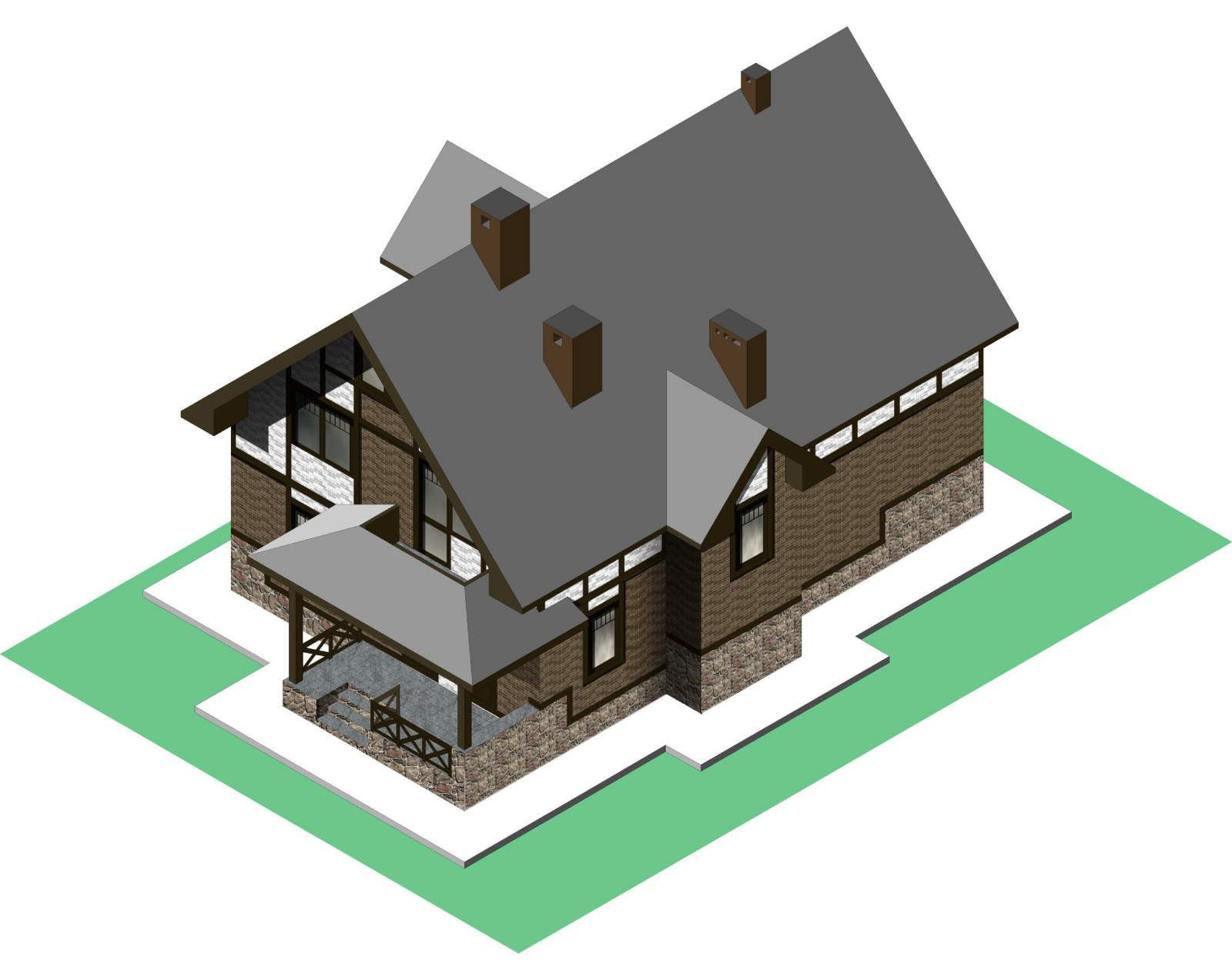 Проект "Жуковский" 221м2