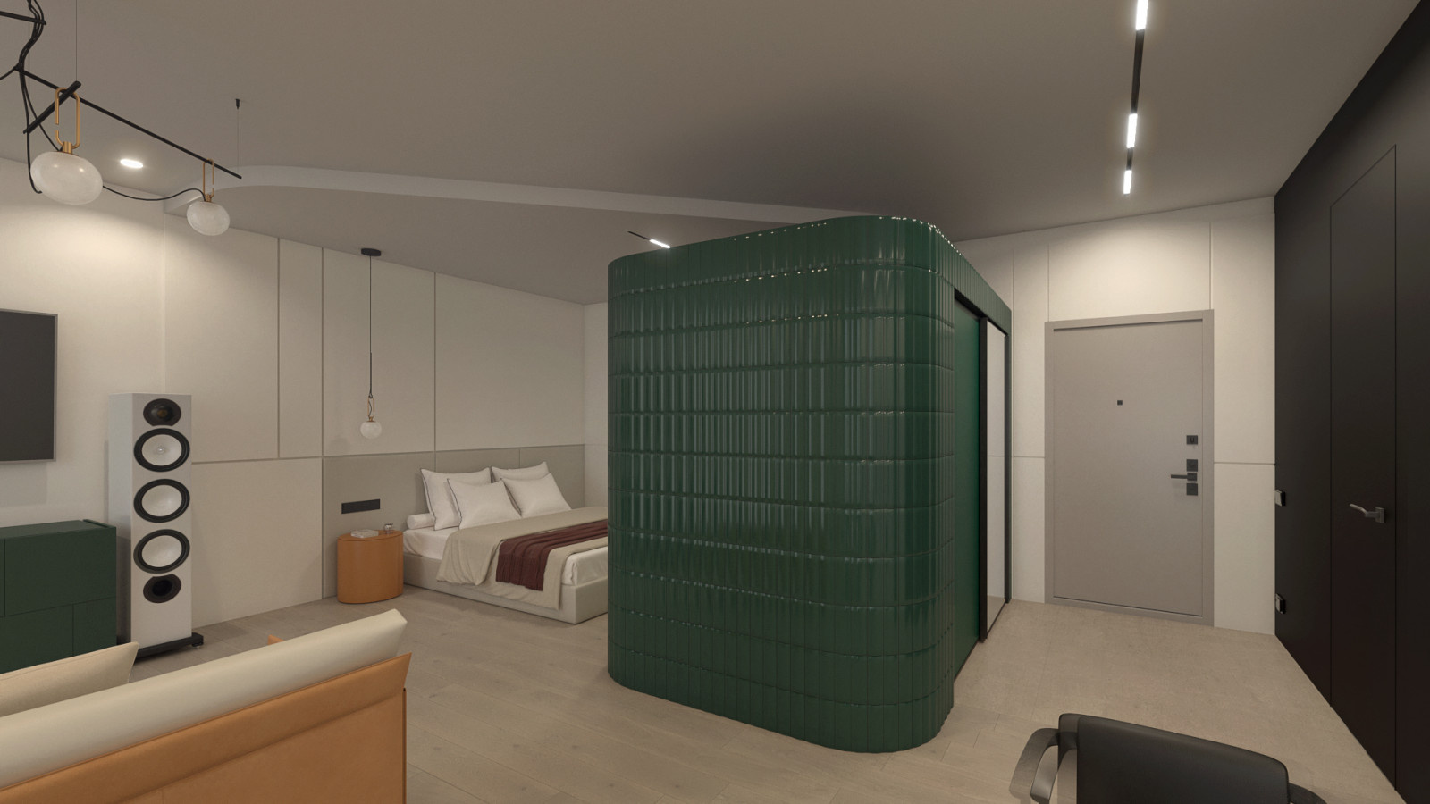 Квартира-студия в ЖК HILL 8