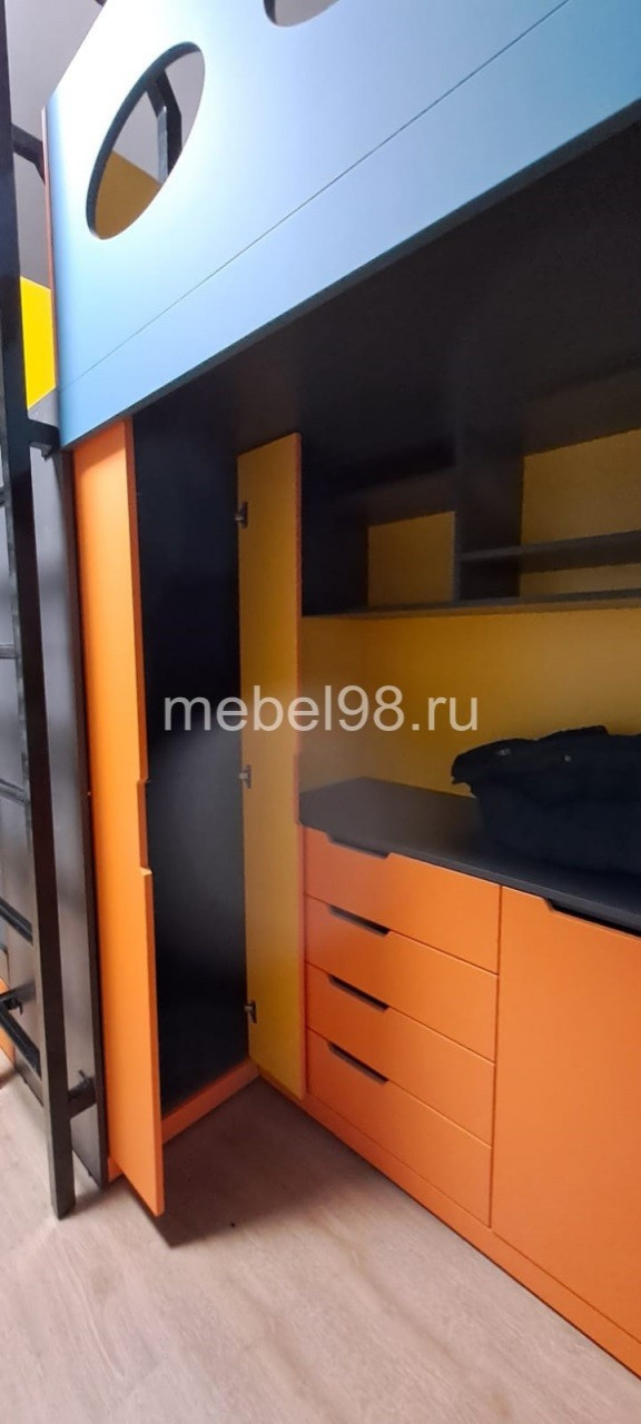 Встроенная детская мебель по размерам