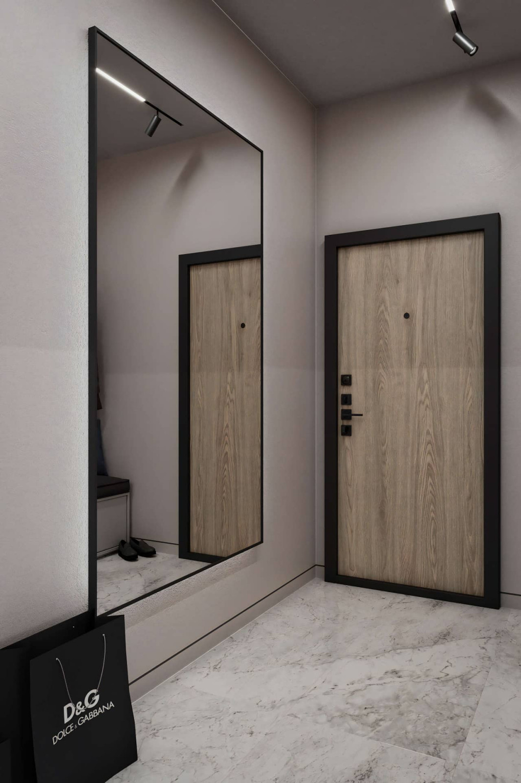 Дизайн и ремонт квартиры в ЖК «Хорошёвский» — Неоклассика для кота