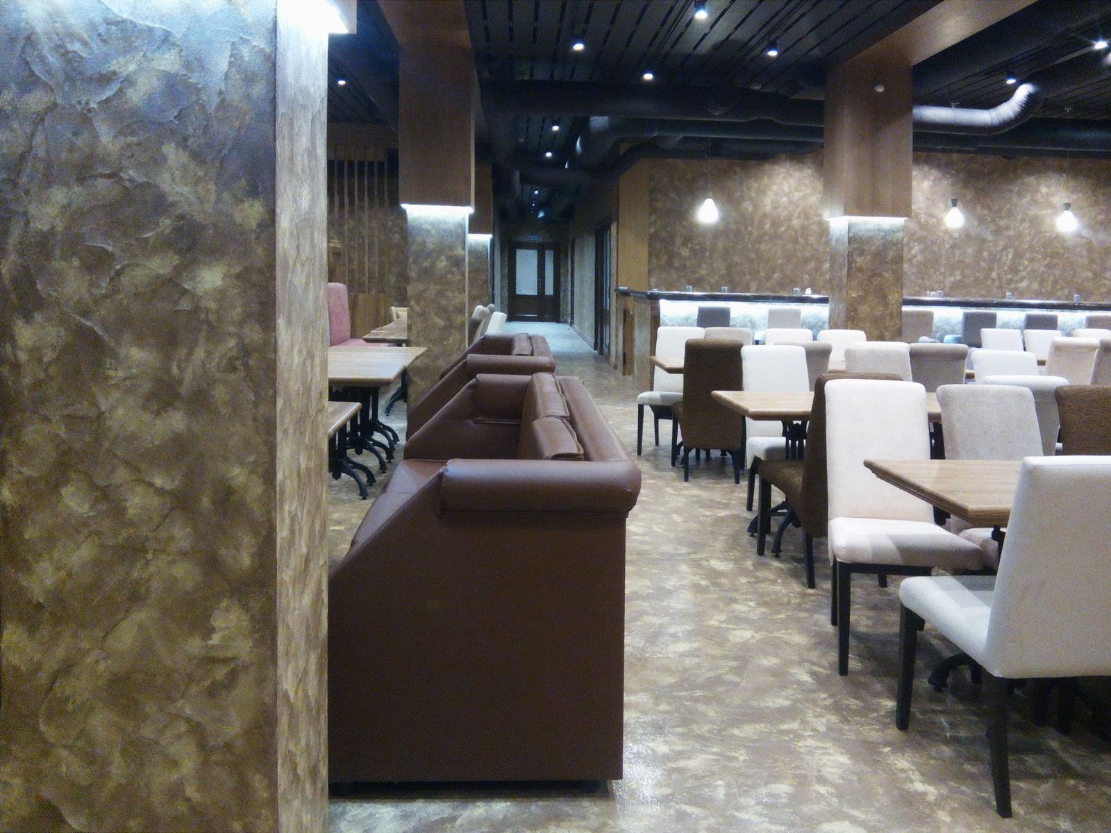 Стены микробетон