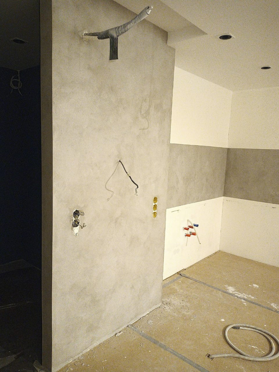 Стены микробетон