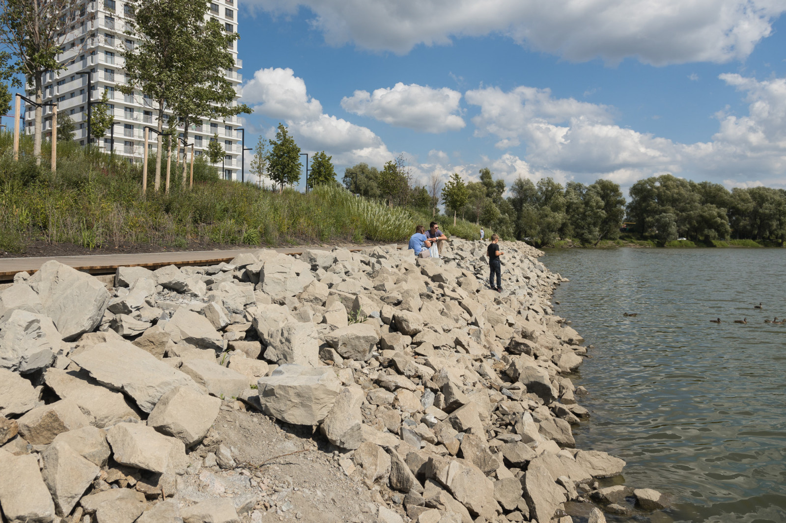Набережная Европейский берег