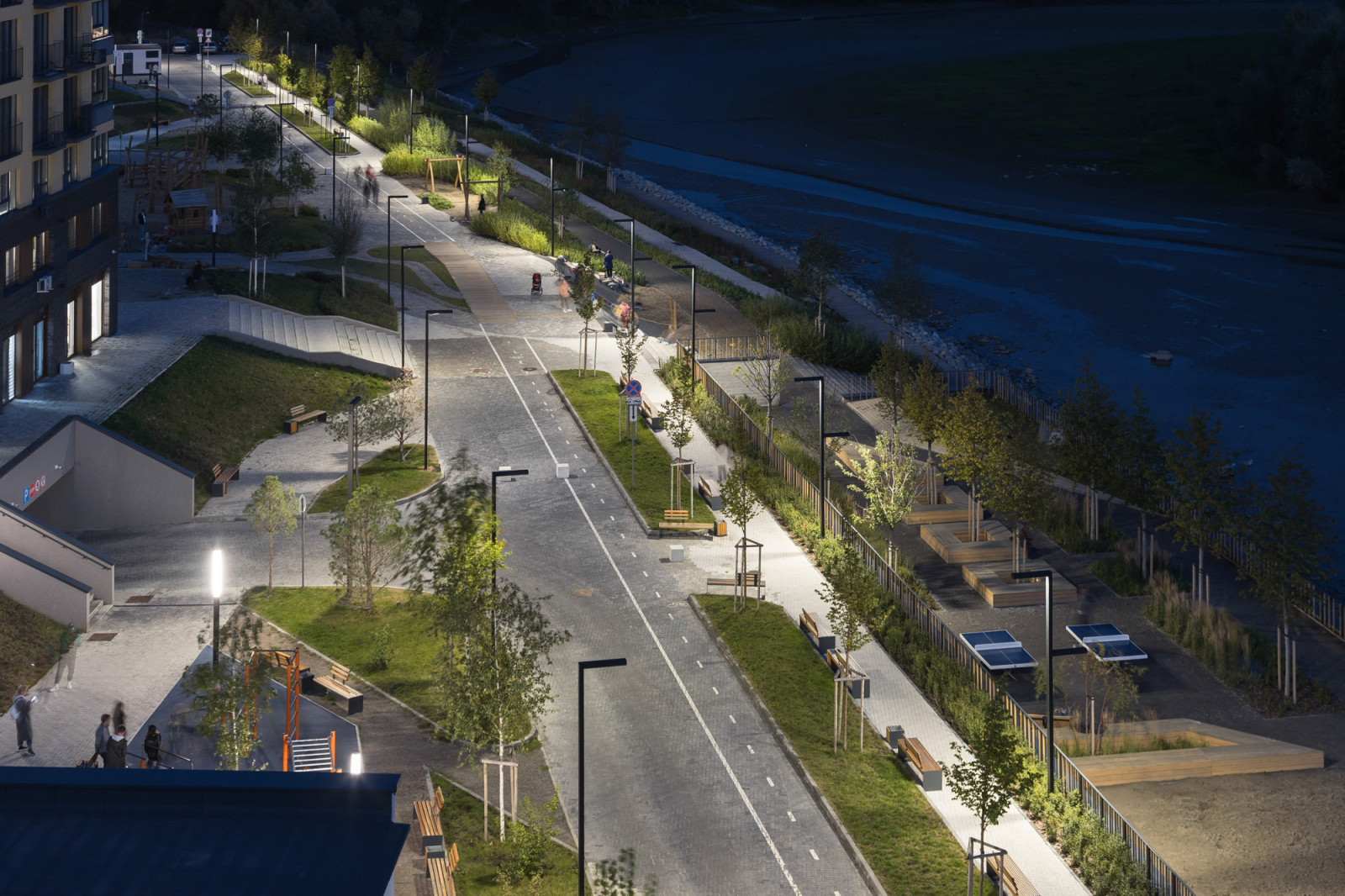 Набережная Европейский берег