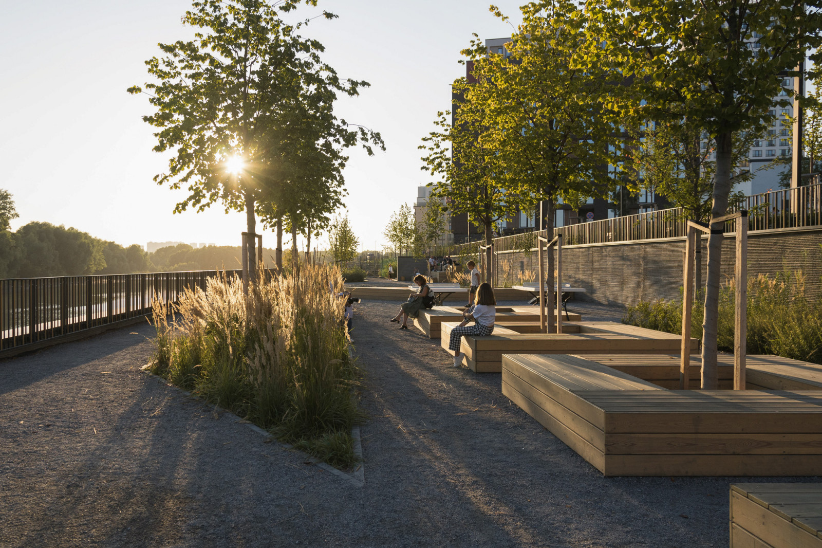 Набережная Европейский берег