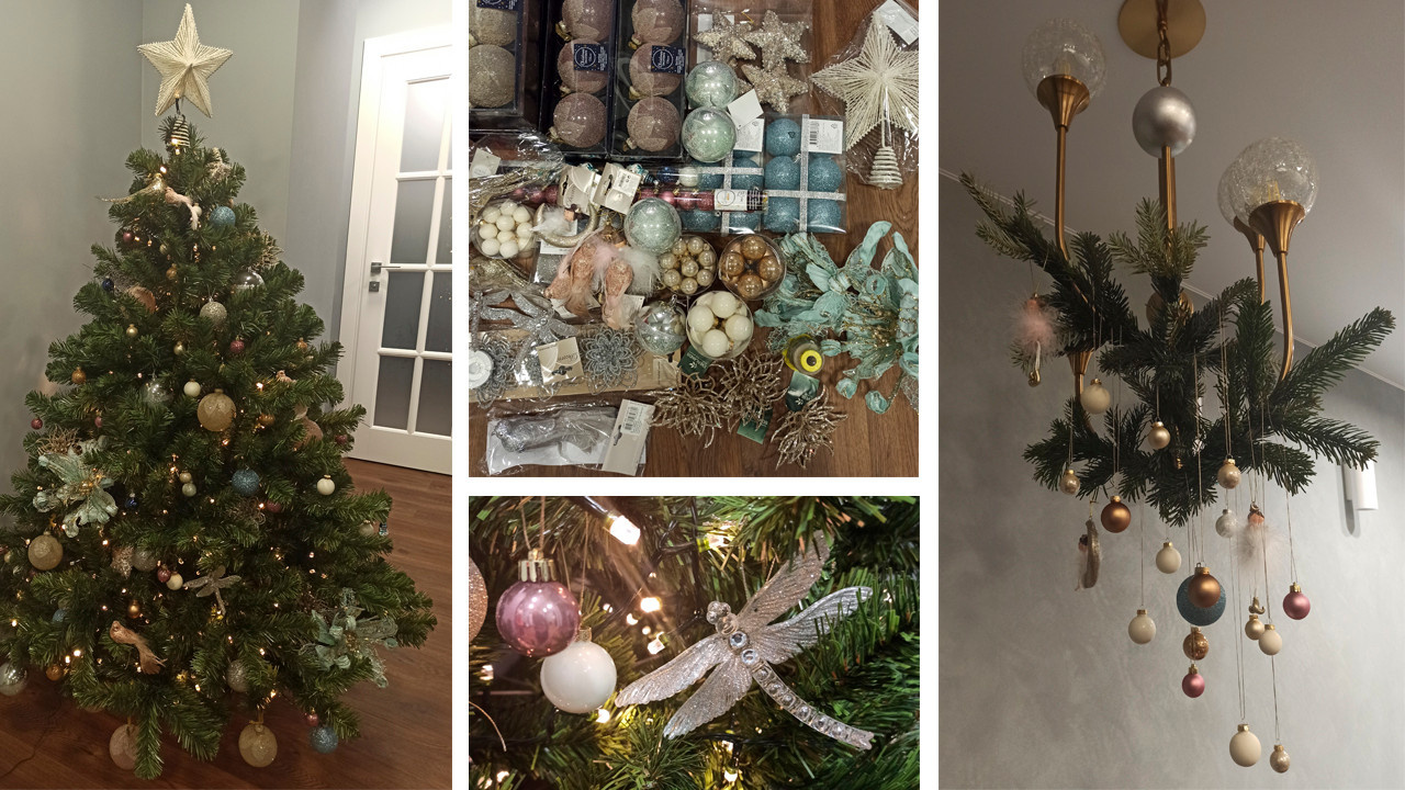 Новогоднее оформление частных интерьеров и офисов