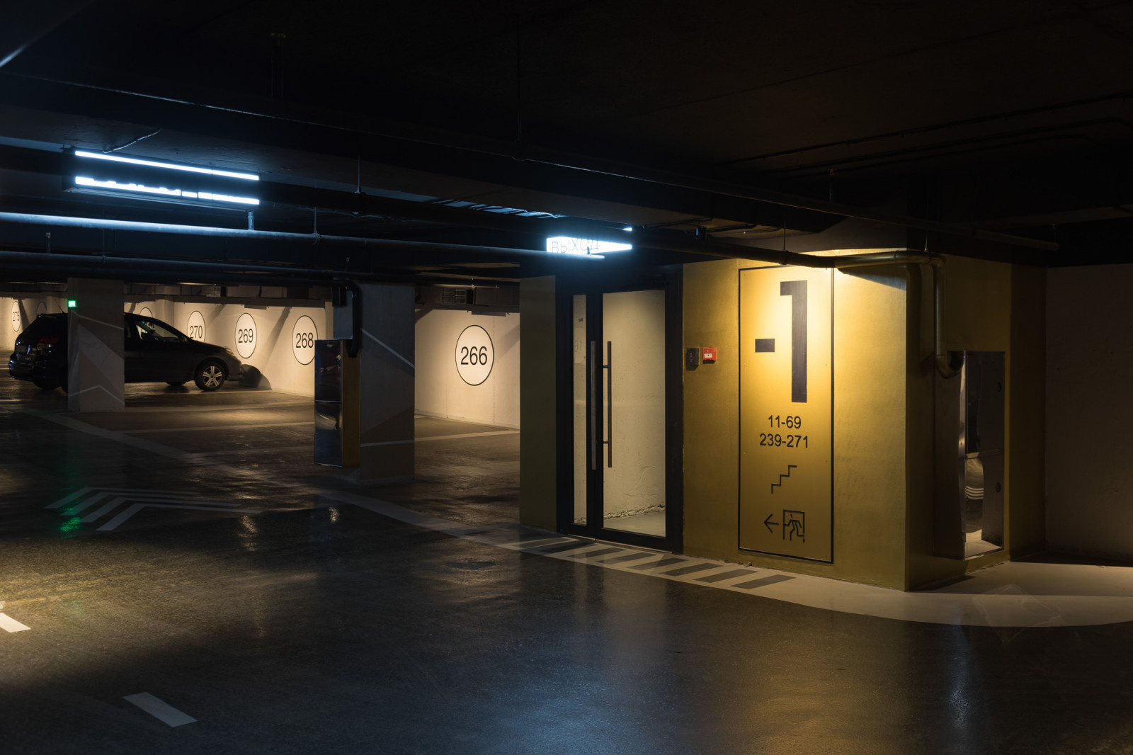 Подземный паркинг