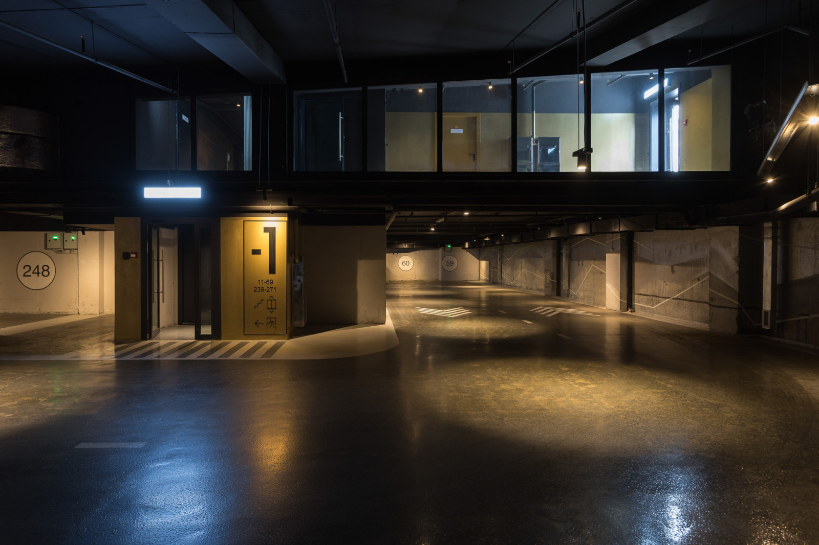 Подземный паркинг