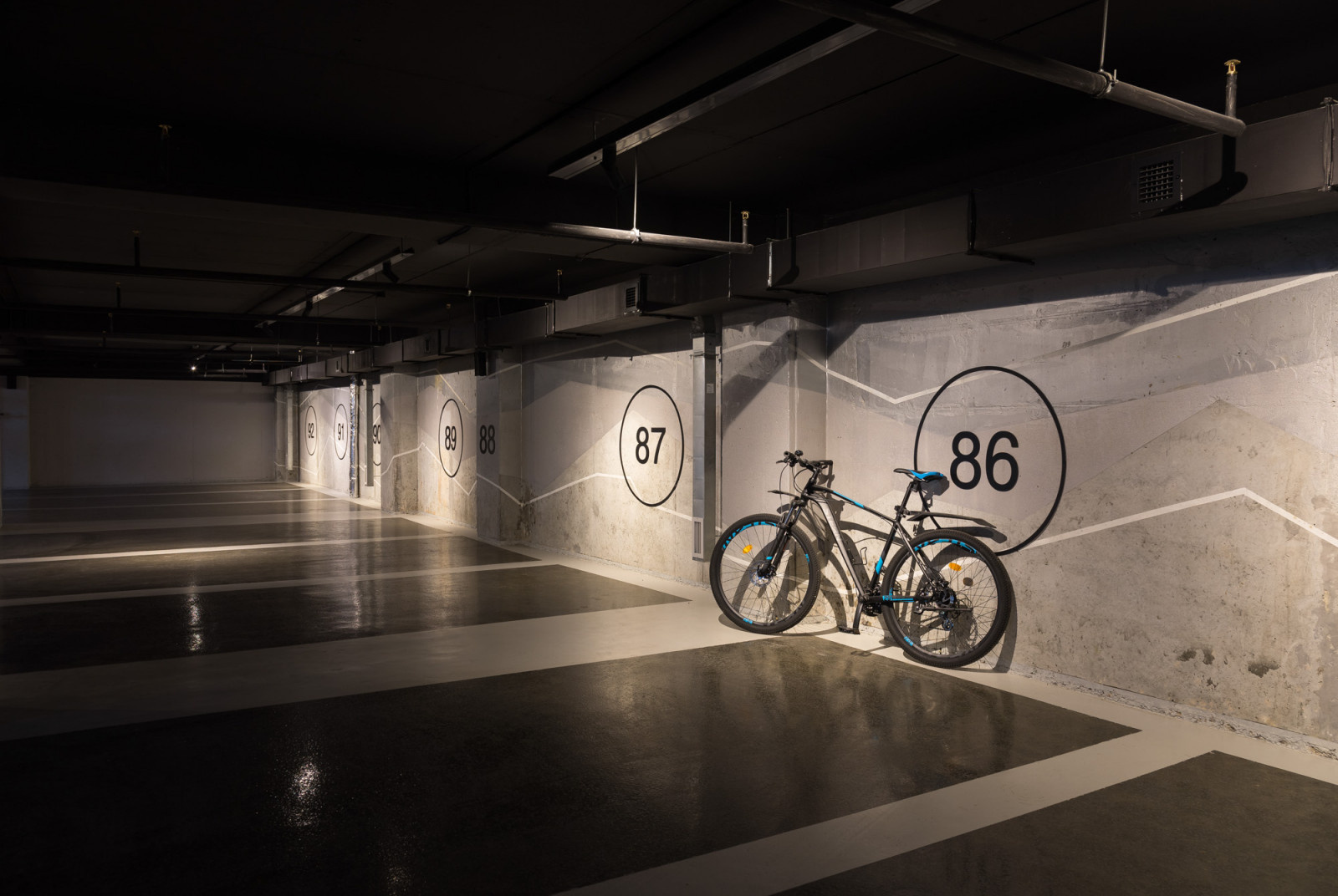 Подземный паркинг