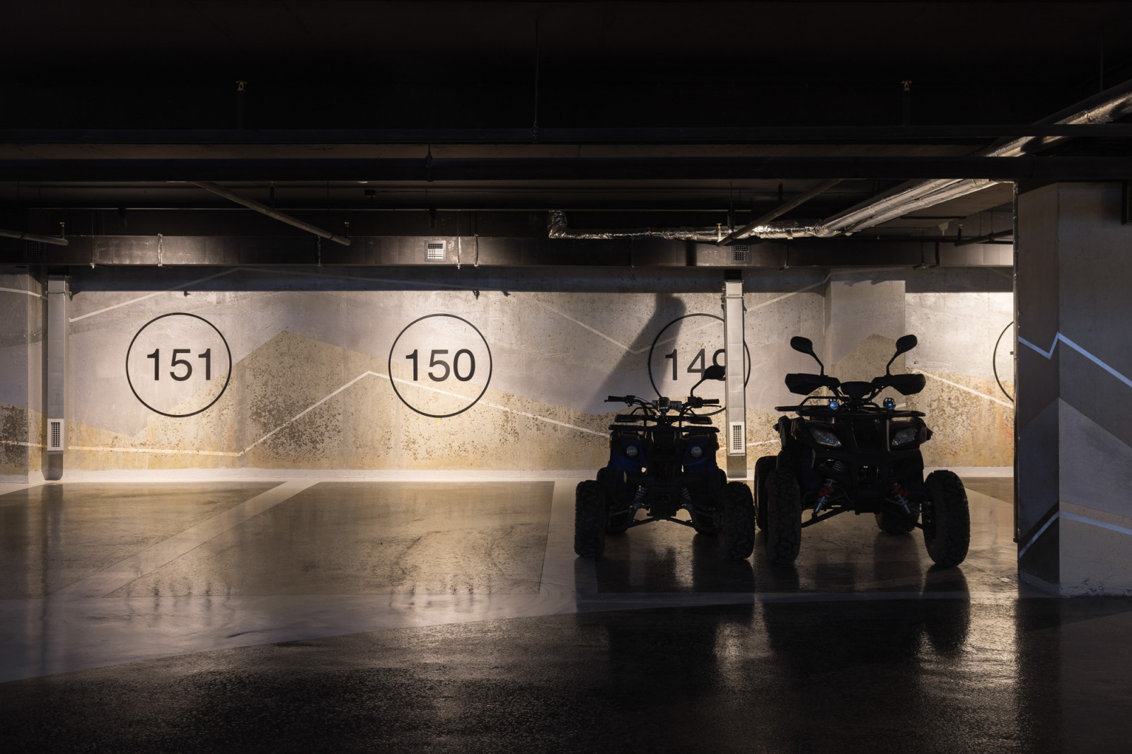 Подземный паркинг