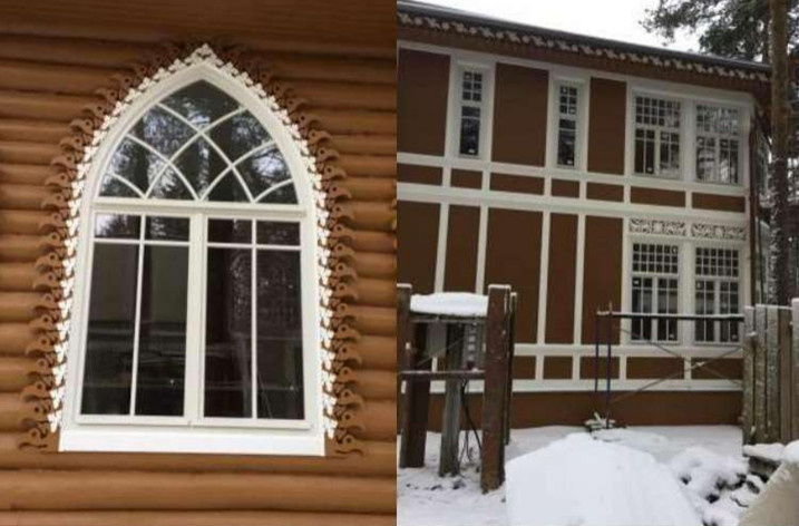 Дача А.М. Юхневича (ЛО, поселок Комарово)