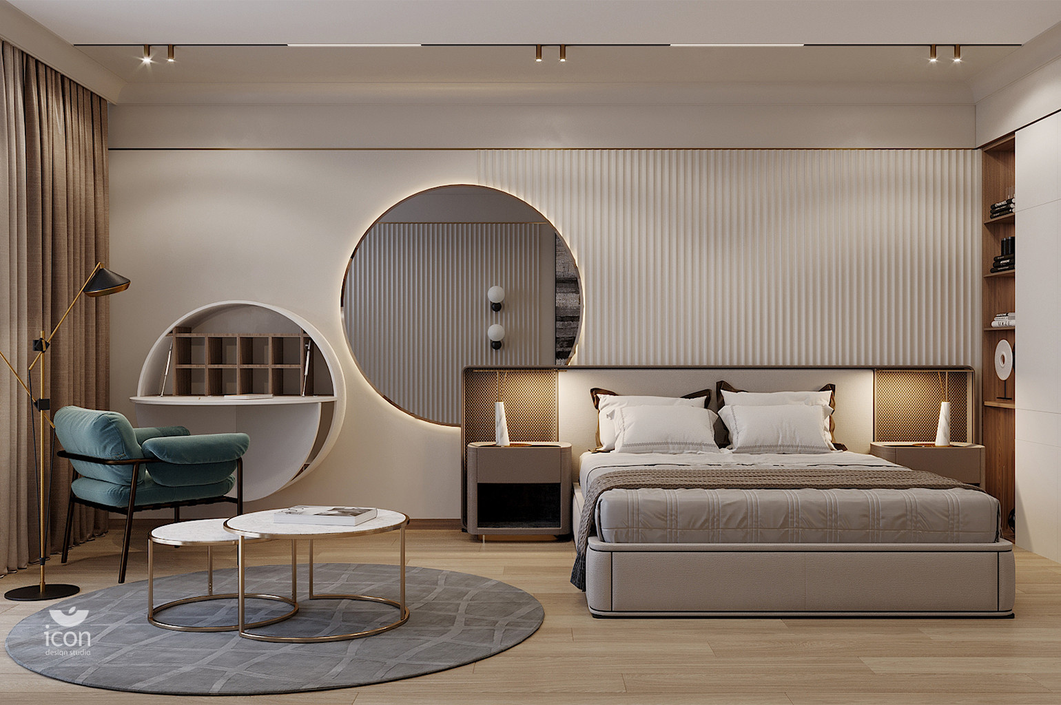 Стилистическая концепция интерьеров коливинга Люксембург