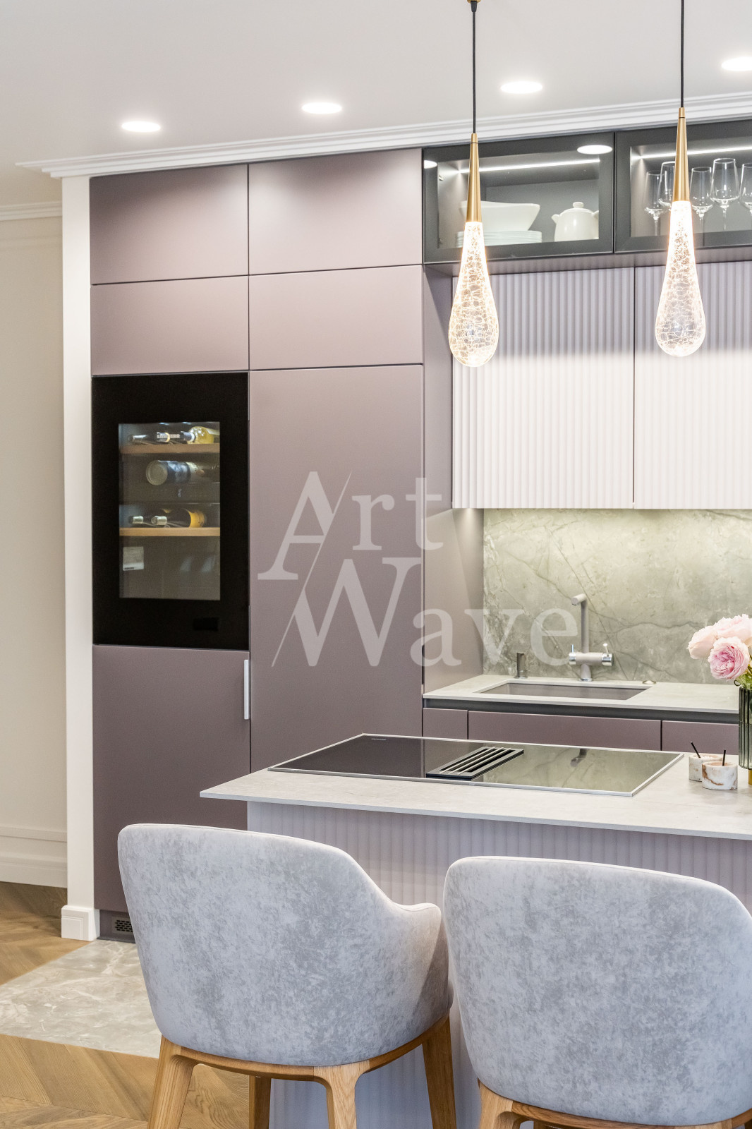 Кухня в ЖК "Пять Звезд" Санкт-Петербург