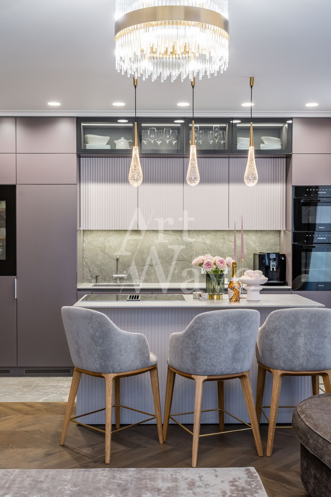 Кухня в ЖК "Пять Звезд" Санкт-Петербург