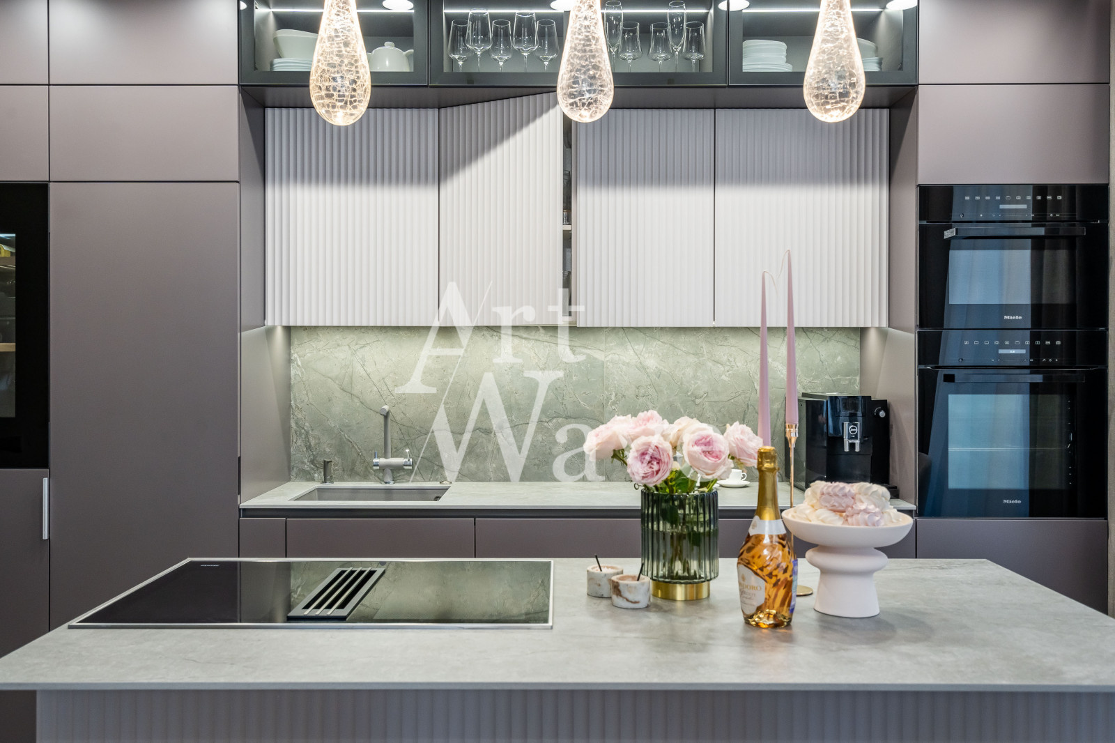 Кухня в ЖК "Пять Звезд" Санкт-Петербург