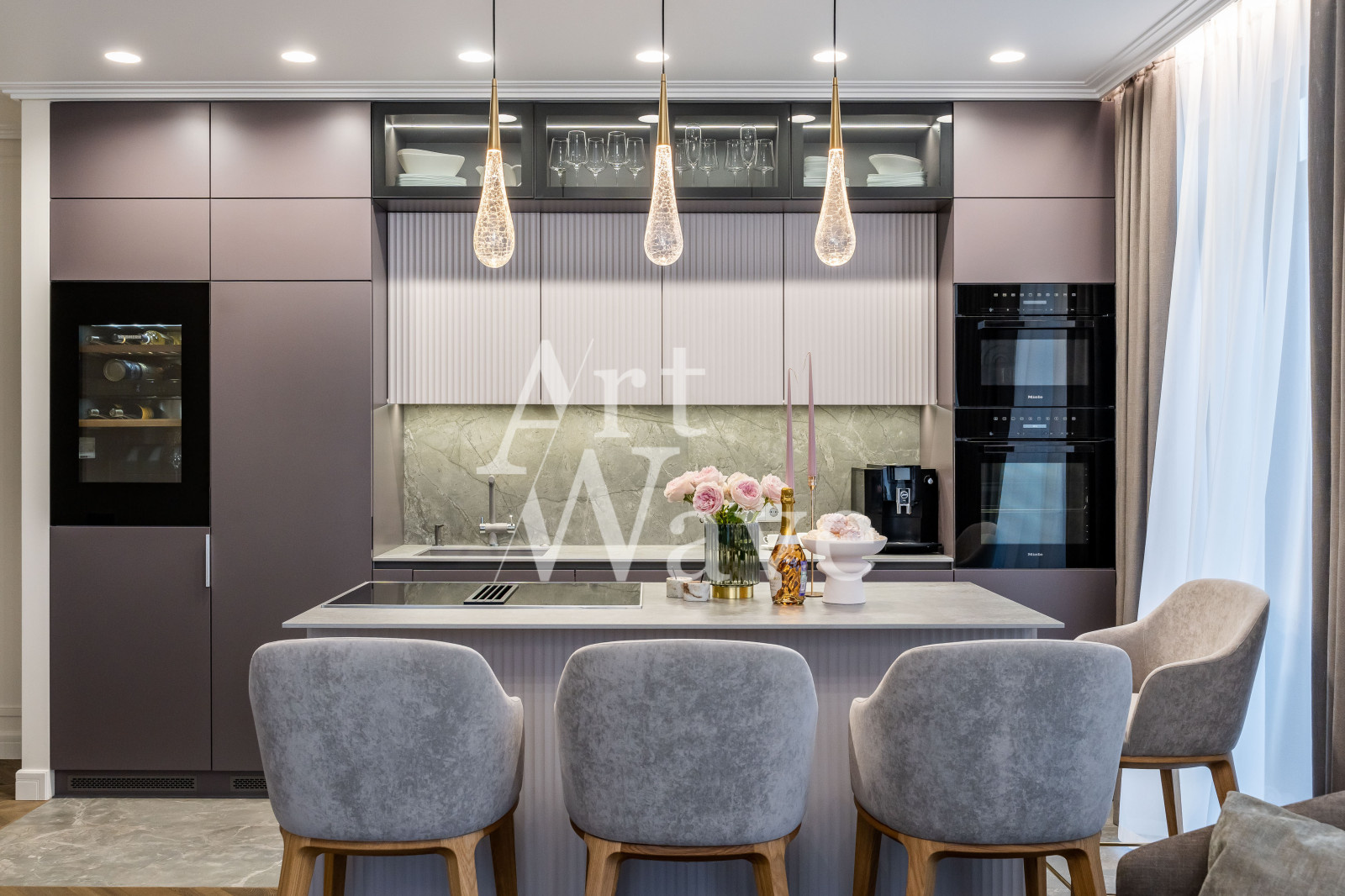 Кухня в ЖК "Пять Звезд" Санкт-Петербург
