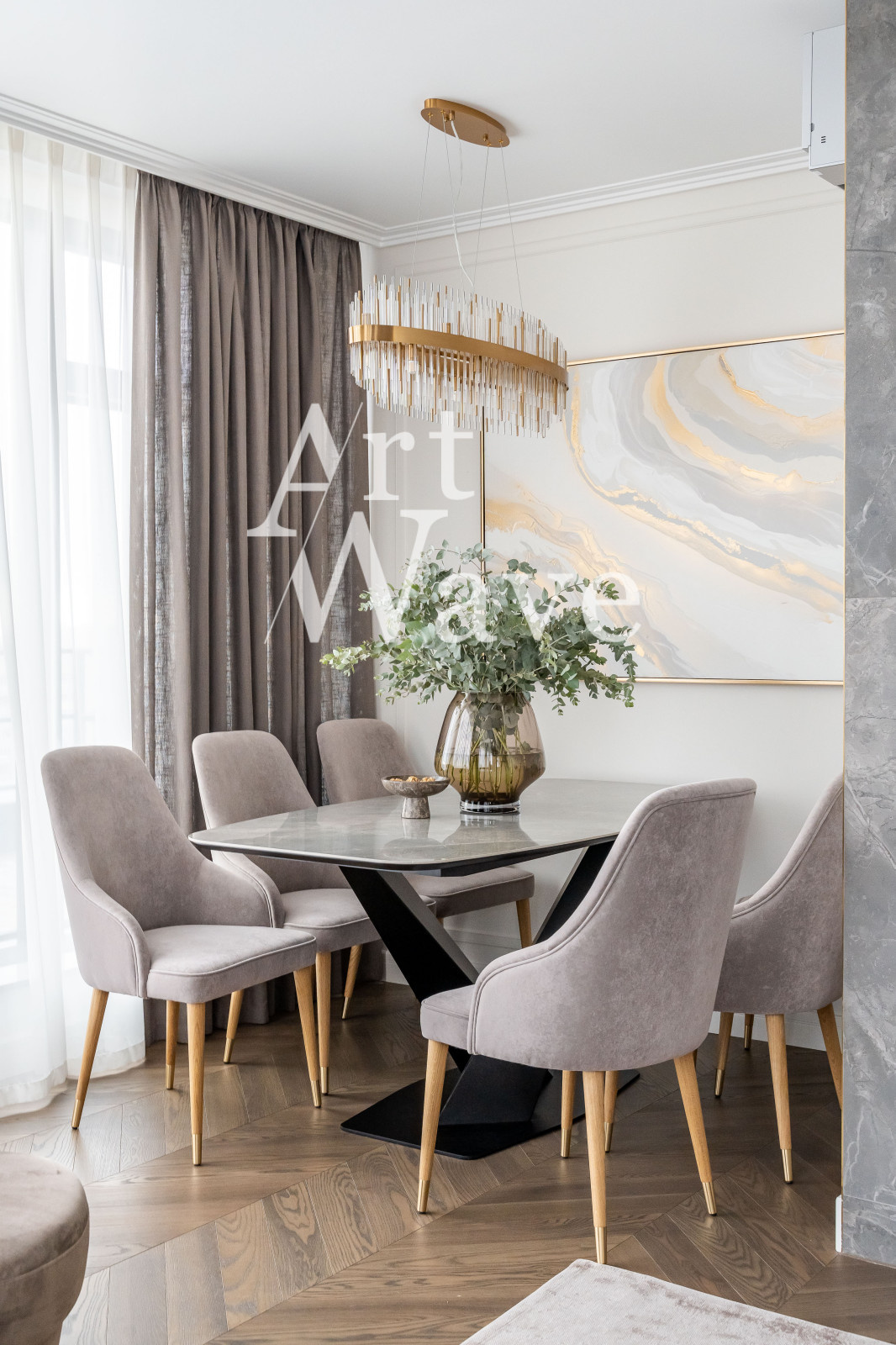 Кухня в ЖК "Пять Звезд" Санкт-Петербург