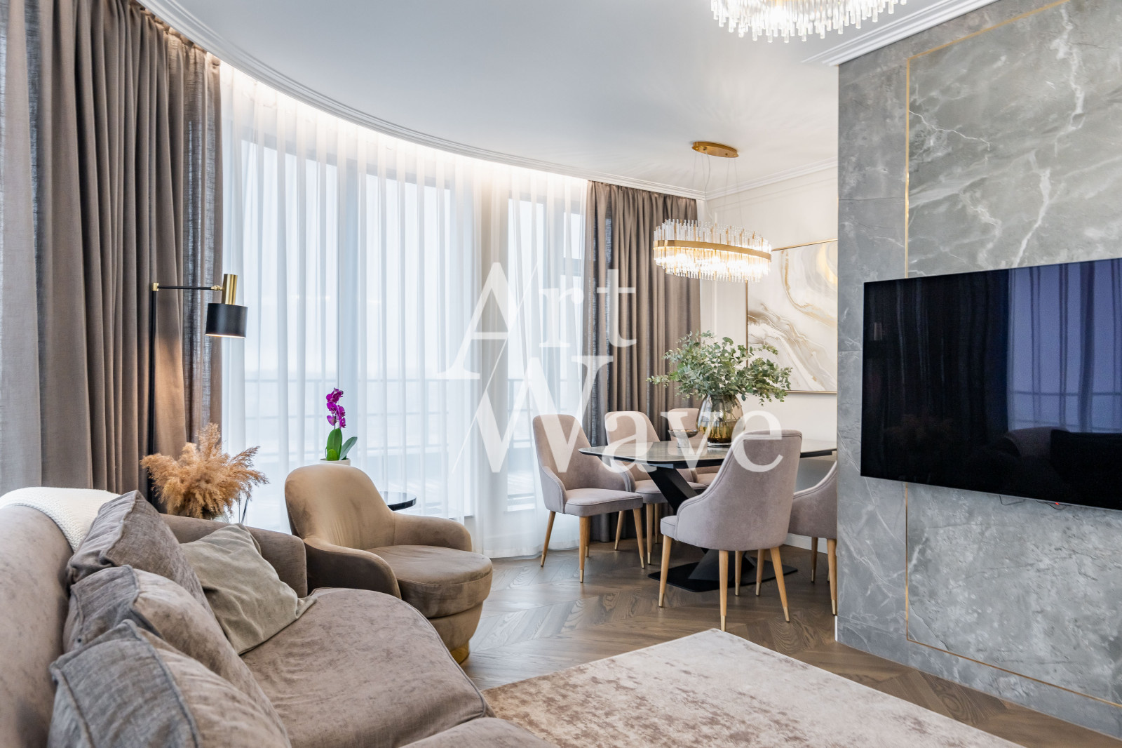 Кухня в ЖК "Пять Звезд" Санкт-Петербург