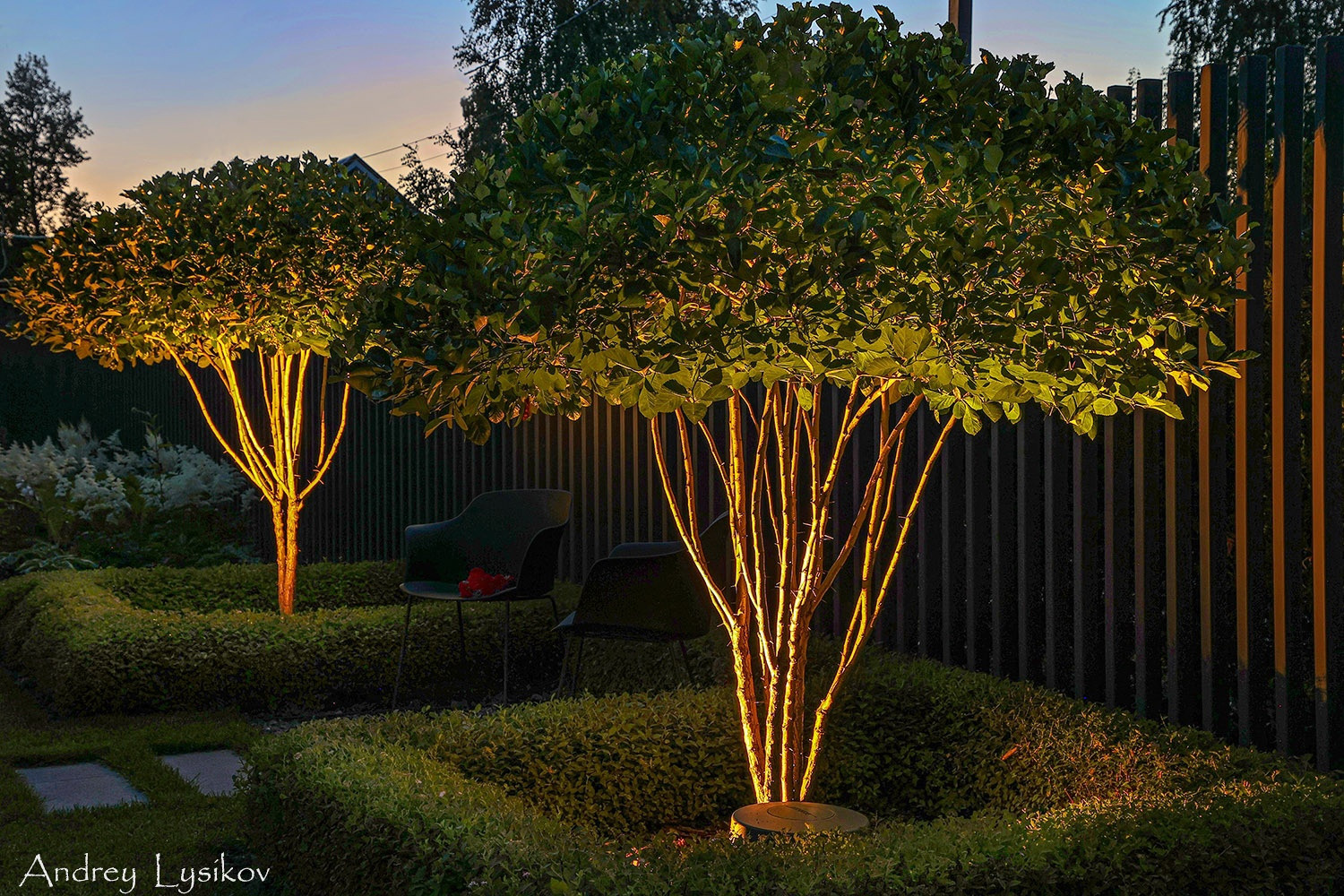 Ландшафтная фотосъемка коттеджного участка