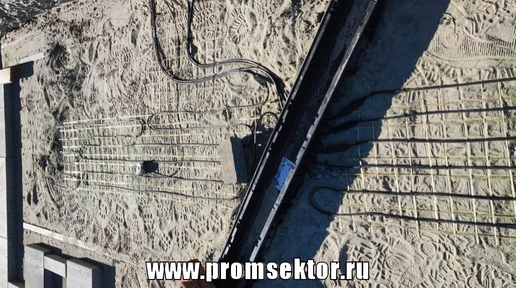 Системы снеготаяния для ступеней и площадок