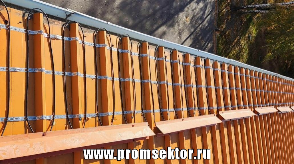 Антиобледенение кровли и водостоков