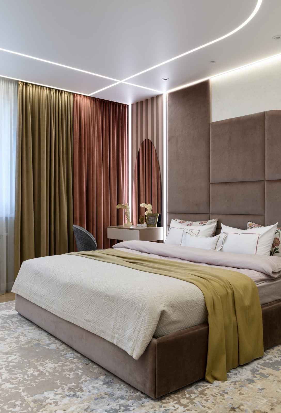 2022г. Фото квартиры 108 м2 в ЖК "Оазис"