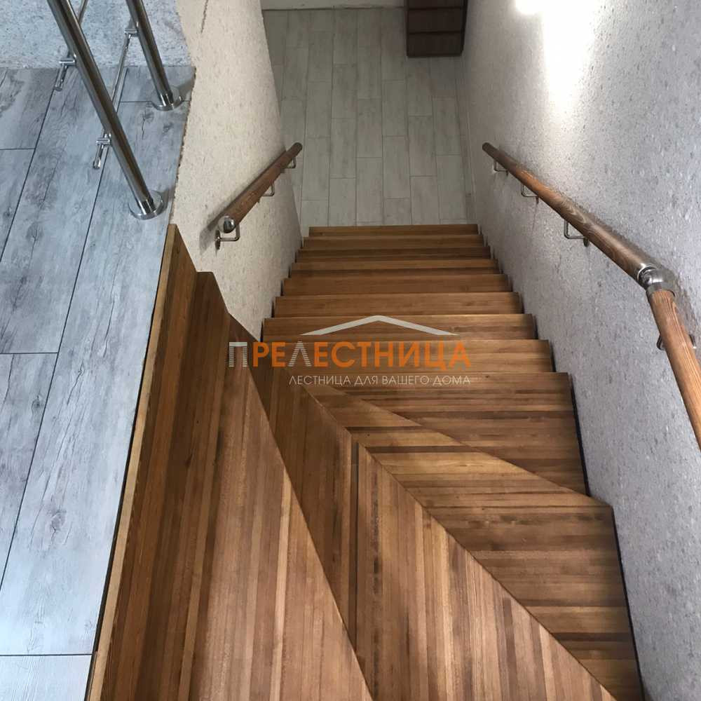 Лестница на двойном косоуре Тандем - 31