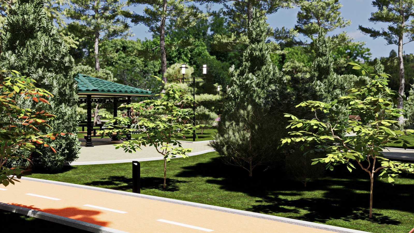 Портфолио. Благоустройство.