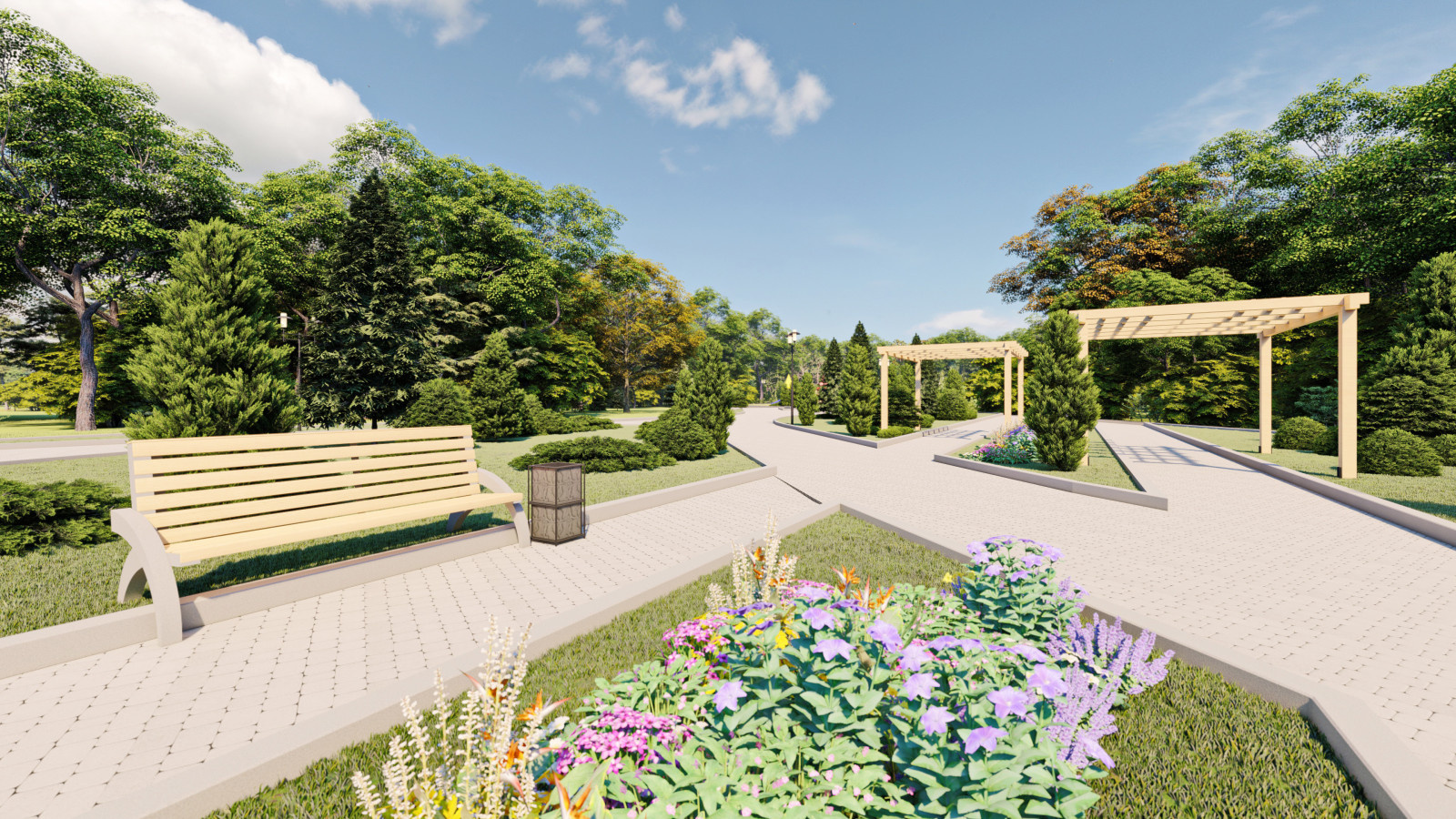 Портфолио. Благоустройство.