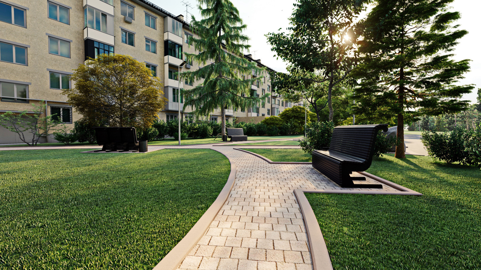 Портфолио. Благоустройство.