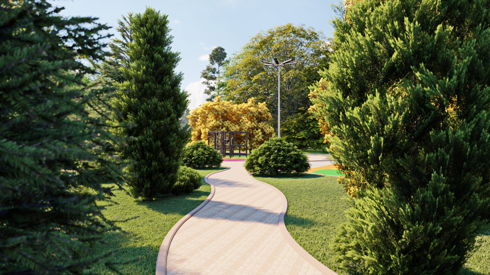 Портфолио. Благоустройство.