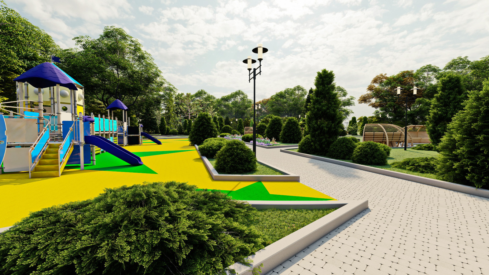 Портфолио. Благоустройство.