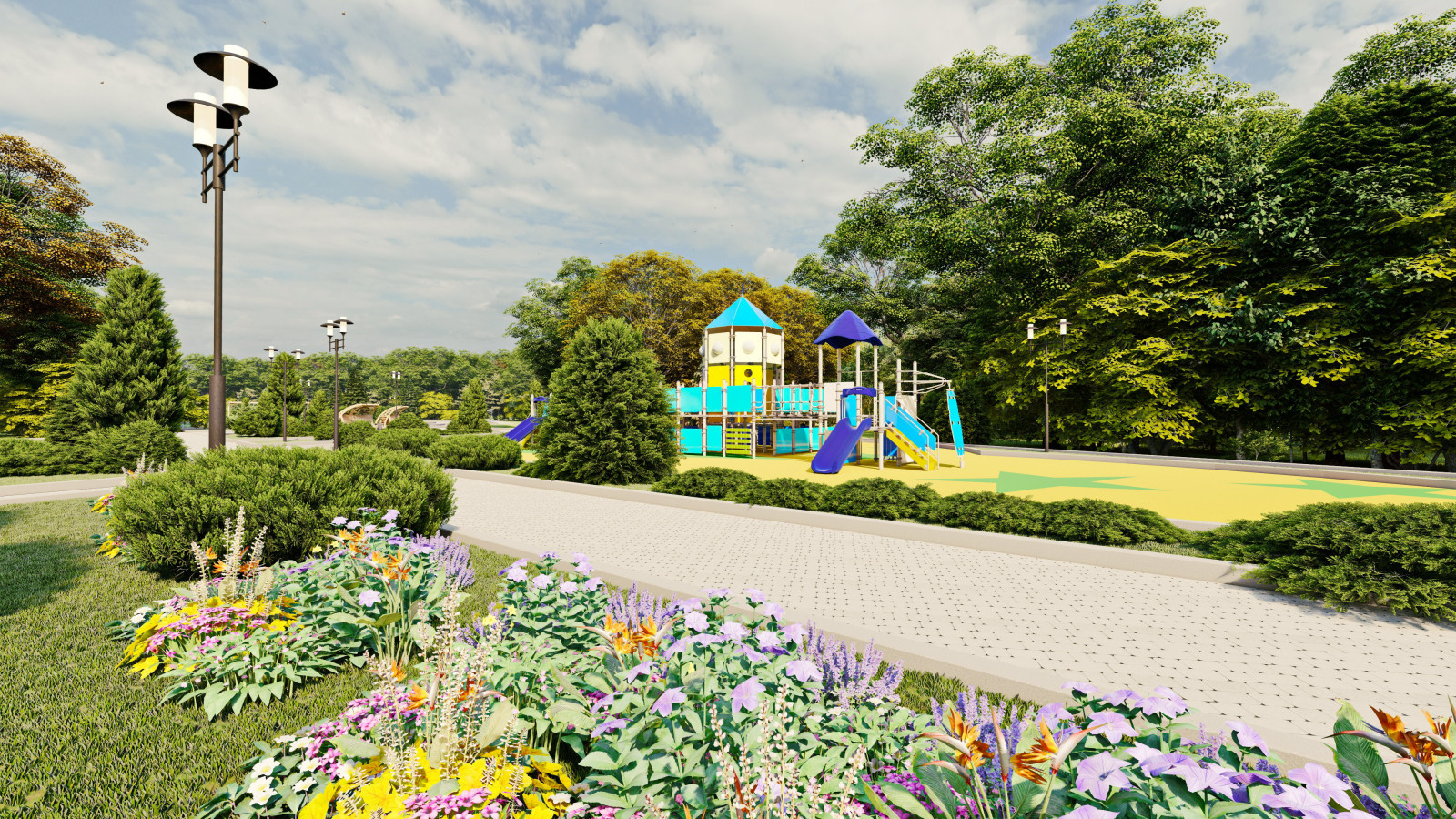 Портфолио. Благоустройство.