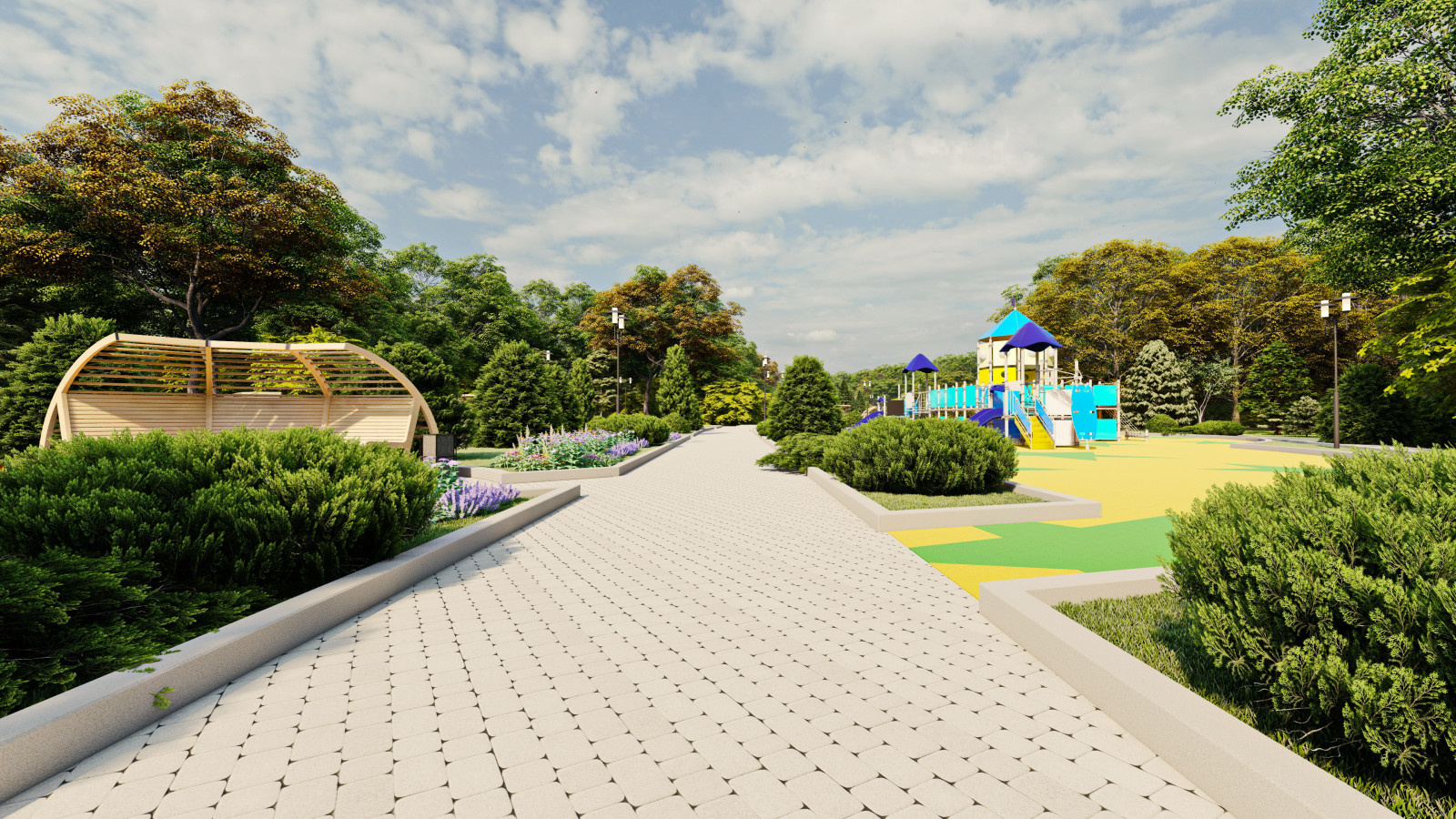 Портфолио. Благоустройство.