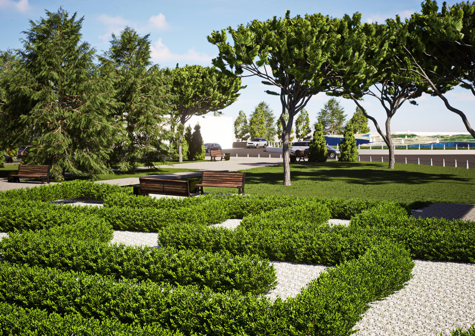 Портфолио. Благоустройство.