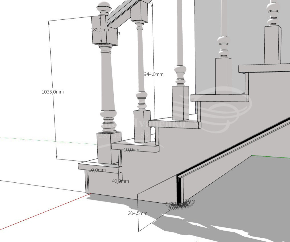 РАЗРАБОТКА ВИЗУАЛИЗАЦИИ ЛЕСТНИЦЫ