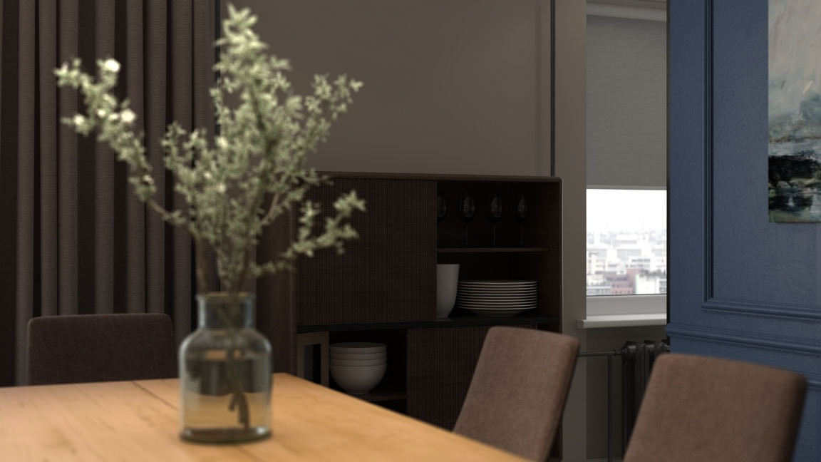 ЖК Октябрьское Поле, 3 комнаты, 60 м²