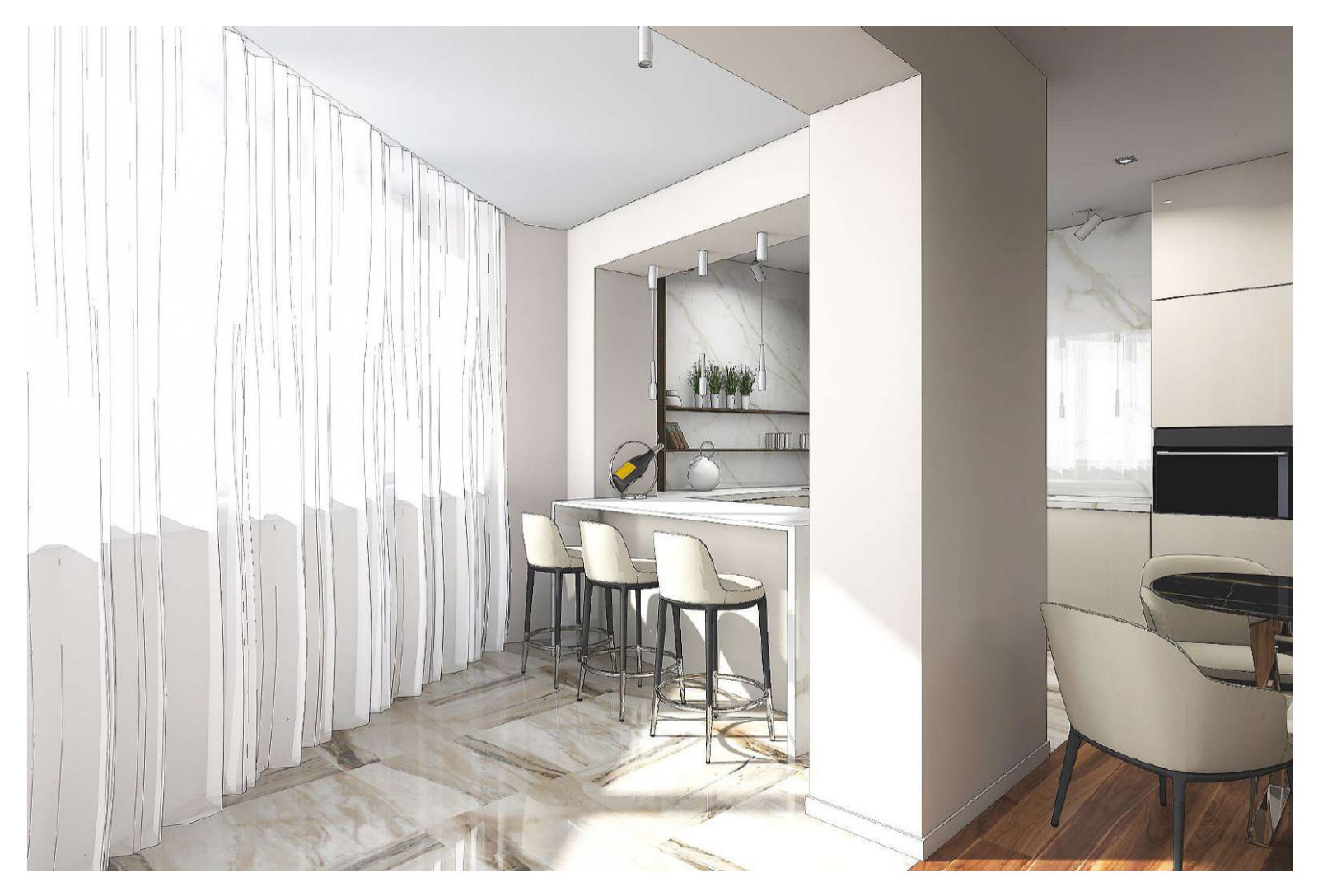 Интерьеры квартиры в ЖК Черемушки