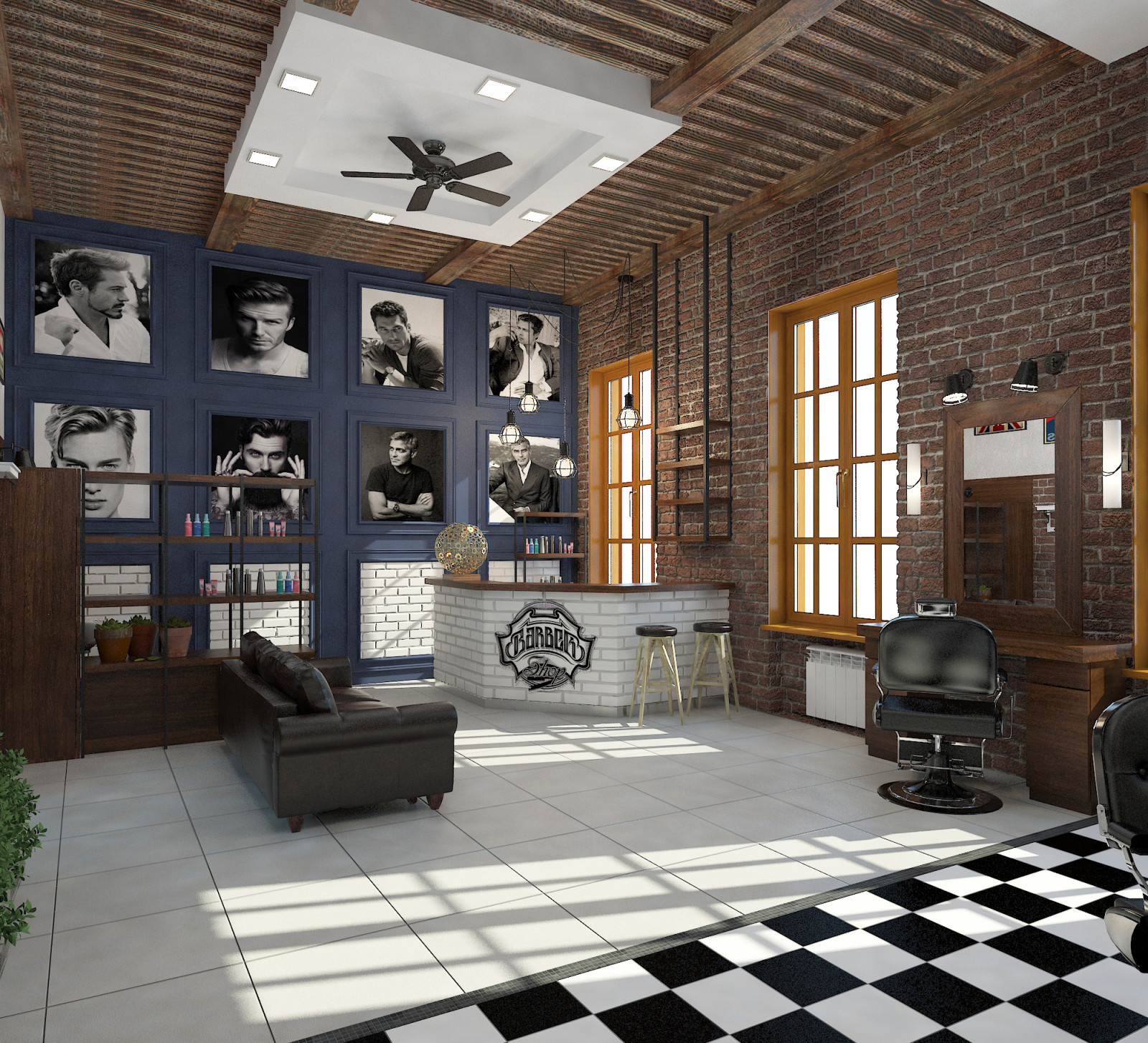 Сеть барбершоп. на Фонтанке