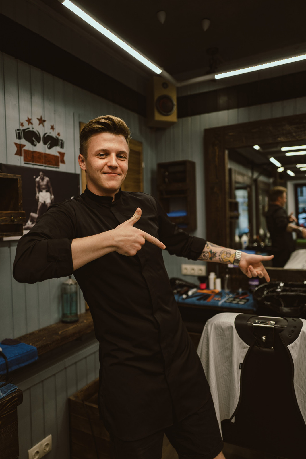 Сеть барбершоп. Зарогодный пр.