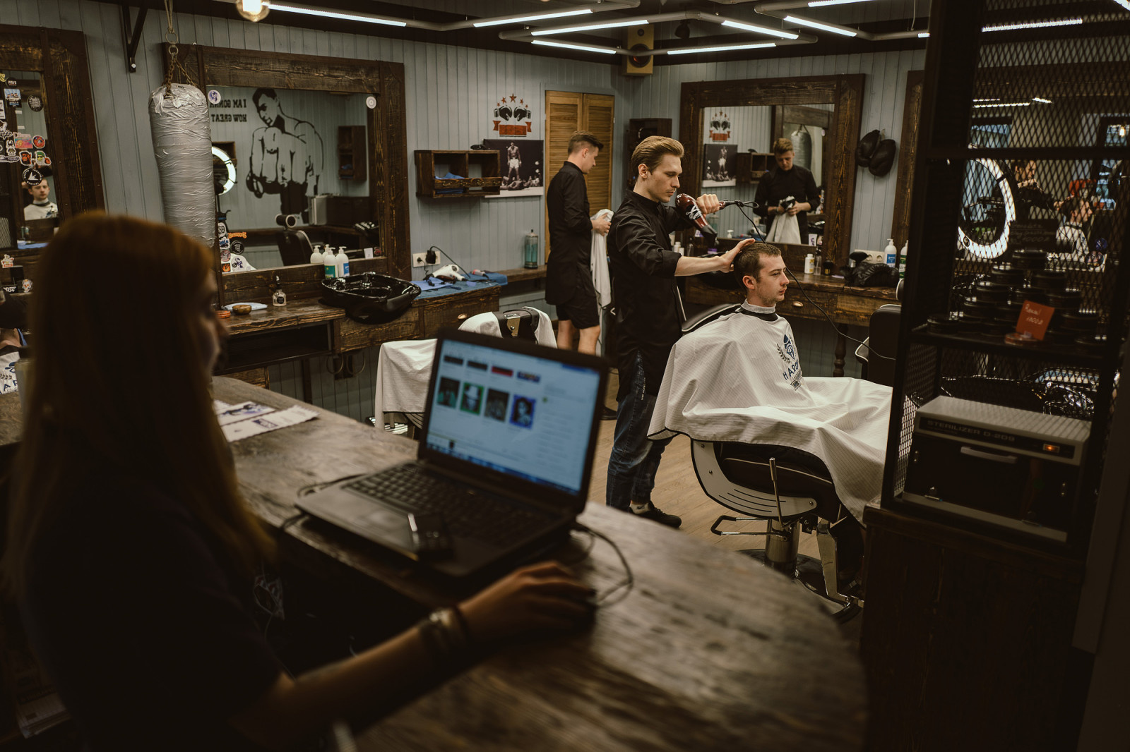 Сеть барбершоп. Зарогодный пр.