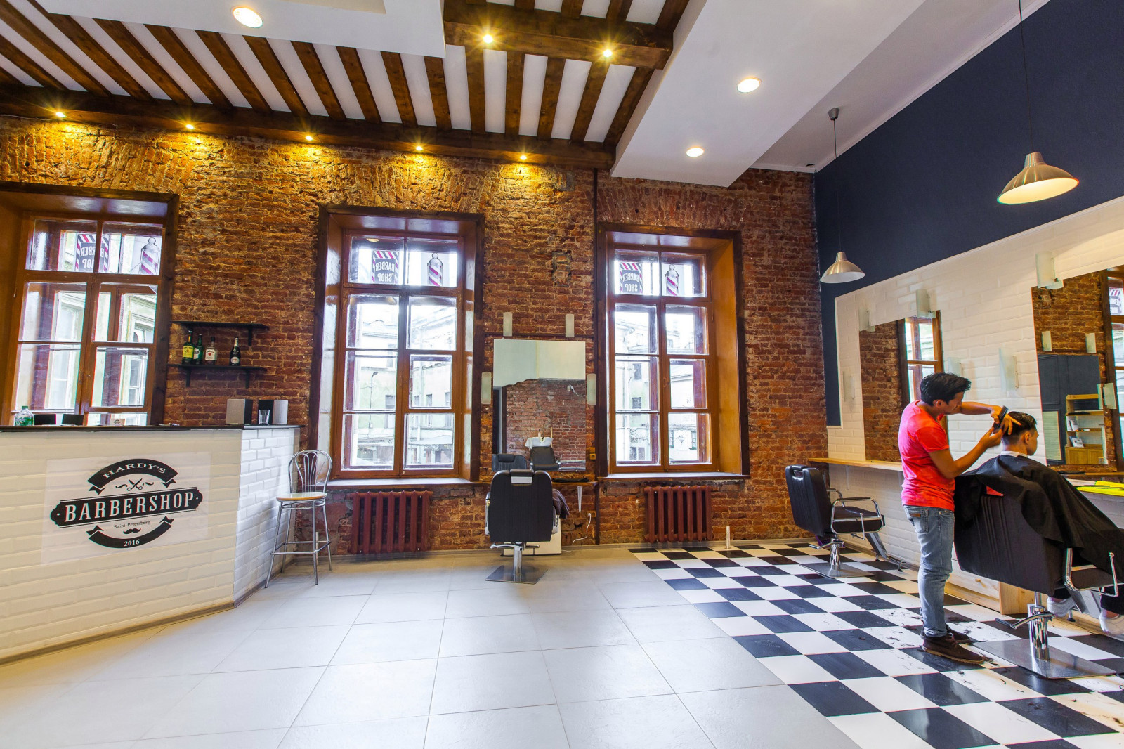 Сеть барбершоп. на Фонтанке