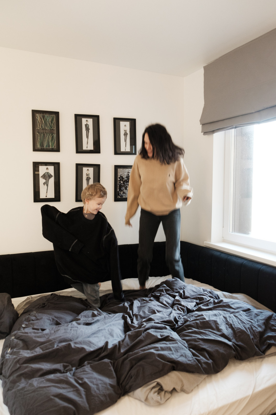 небольшая квартира с детской