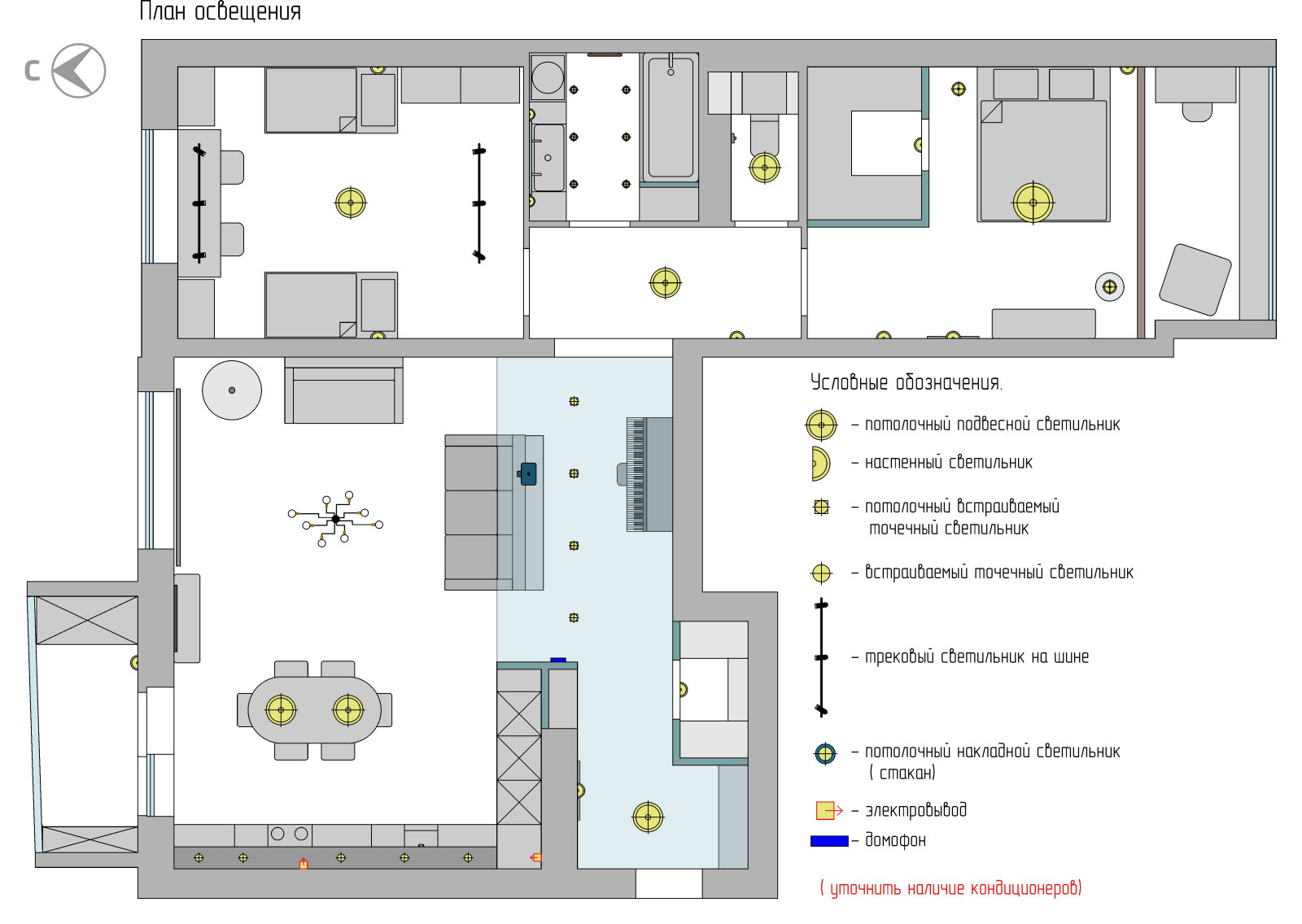 Apartment interior (city Orel, st. Komsomolskaya 2017)