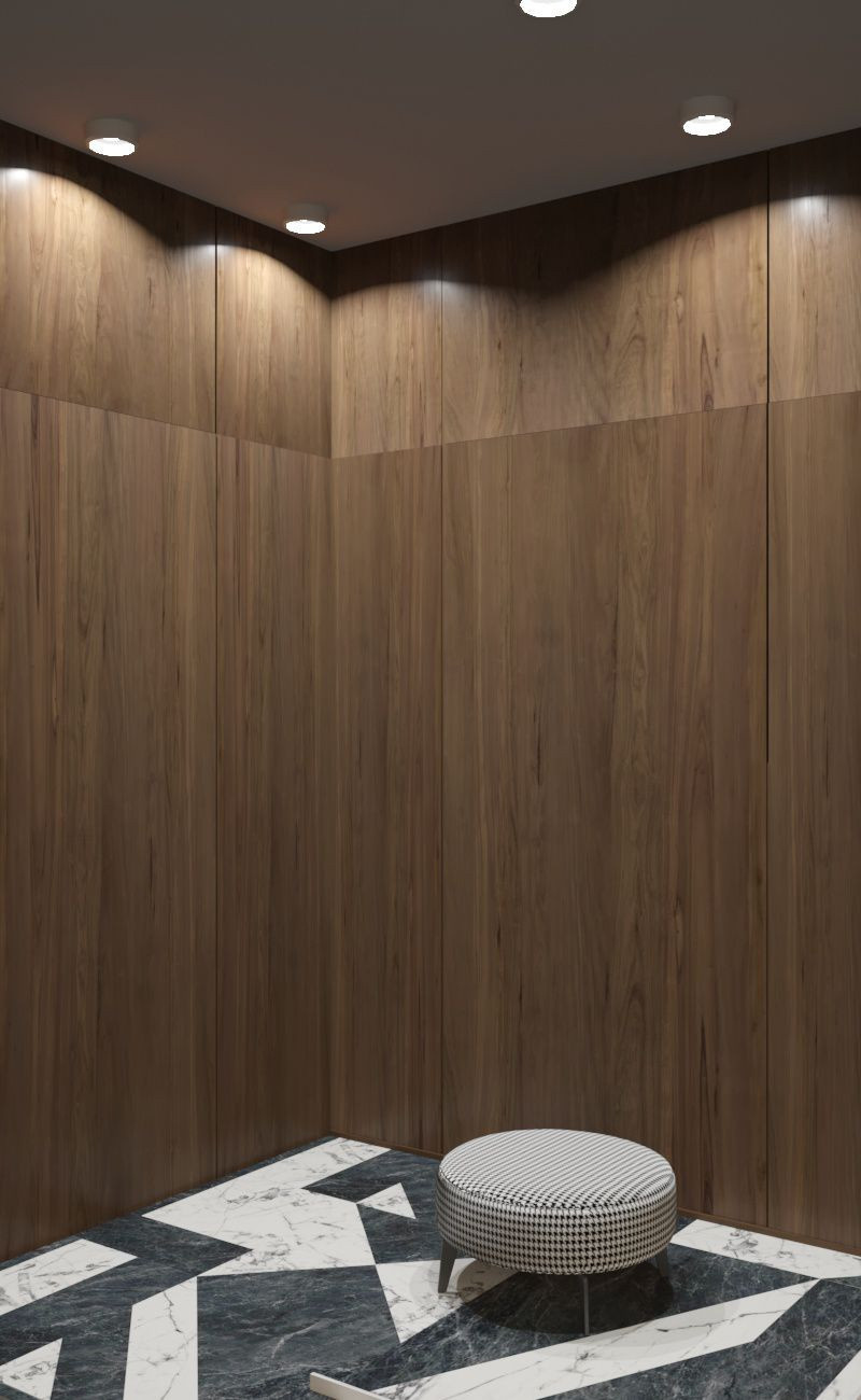 Просторная квартира с гостевой в классическом стиле