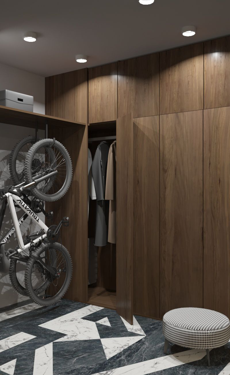 Просторная квартира с гостевой в классическом стиле