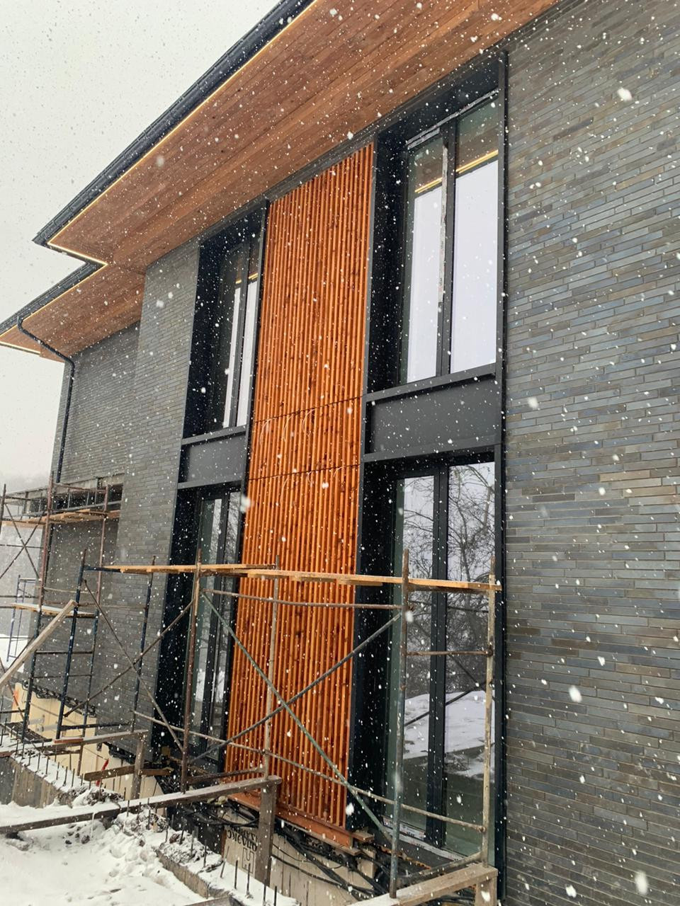 NEO ригельный кирпич 385х85х50 дом в стиле РАЙТА