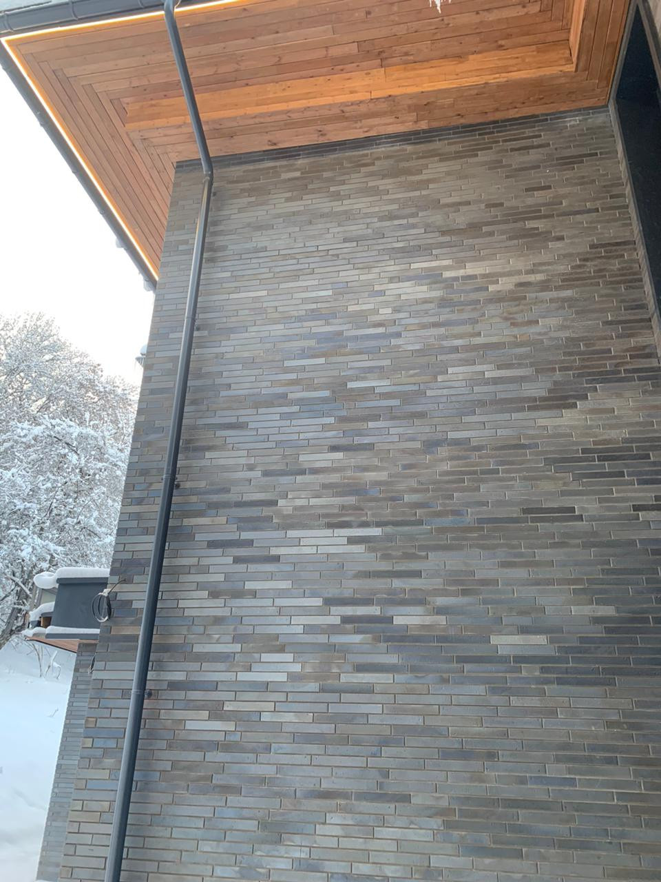 NEO ригельный кирпич 385х85х50 дом в стиле РАЙТА