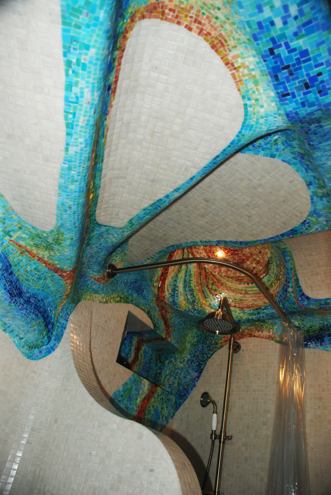Colorful abstract art mosaic